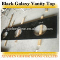 black galaxy hotel bathroom countertops